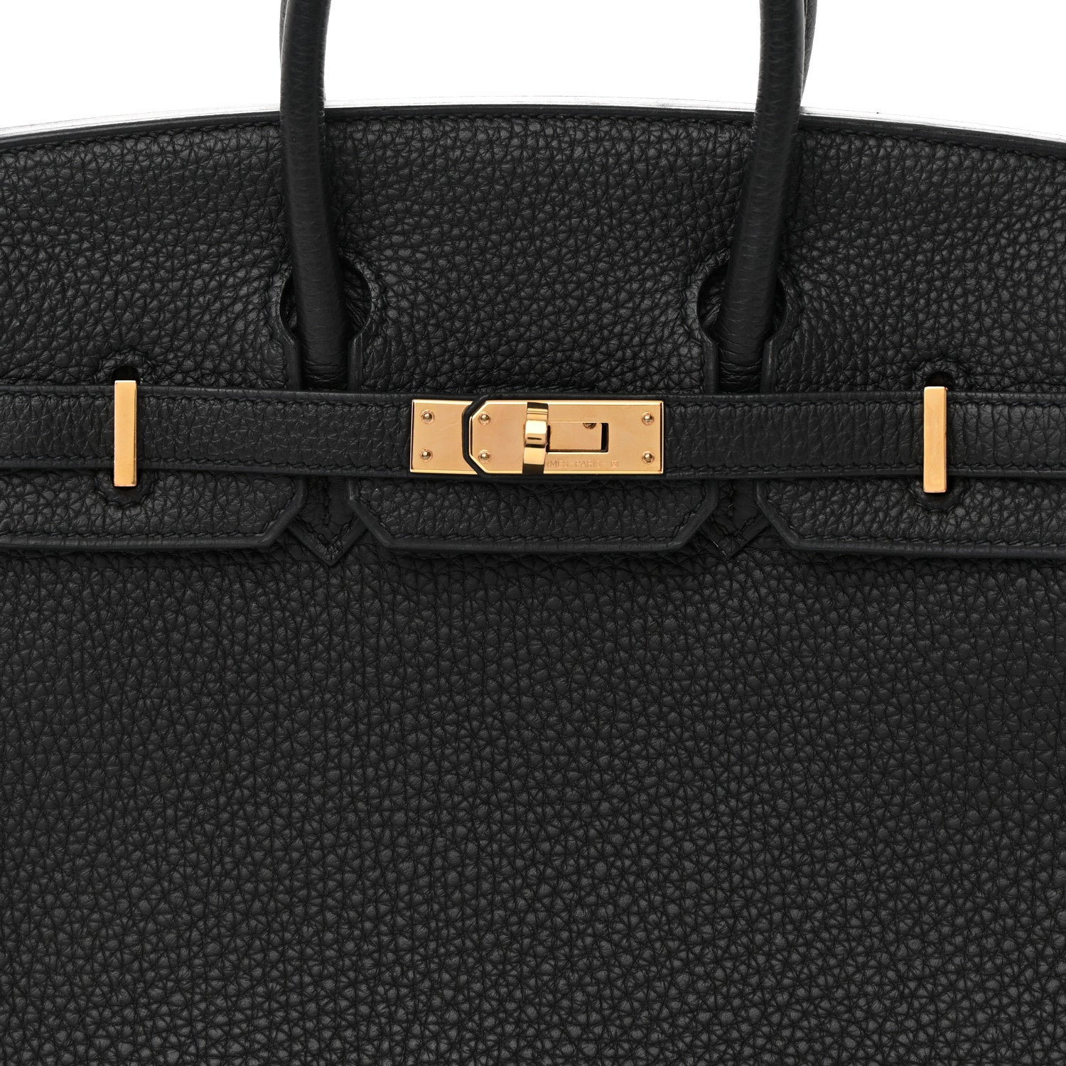 Hermes Togo Birkin 25 Black 8 of 12