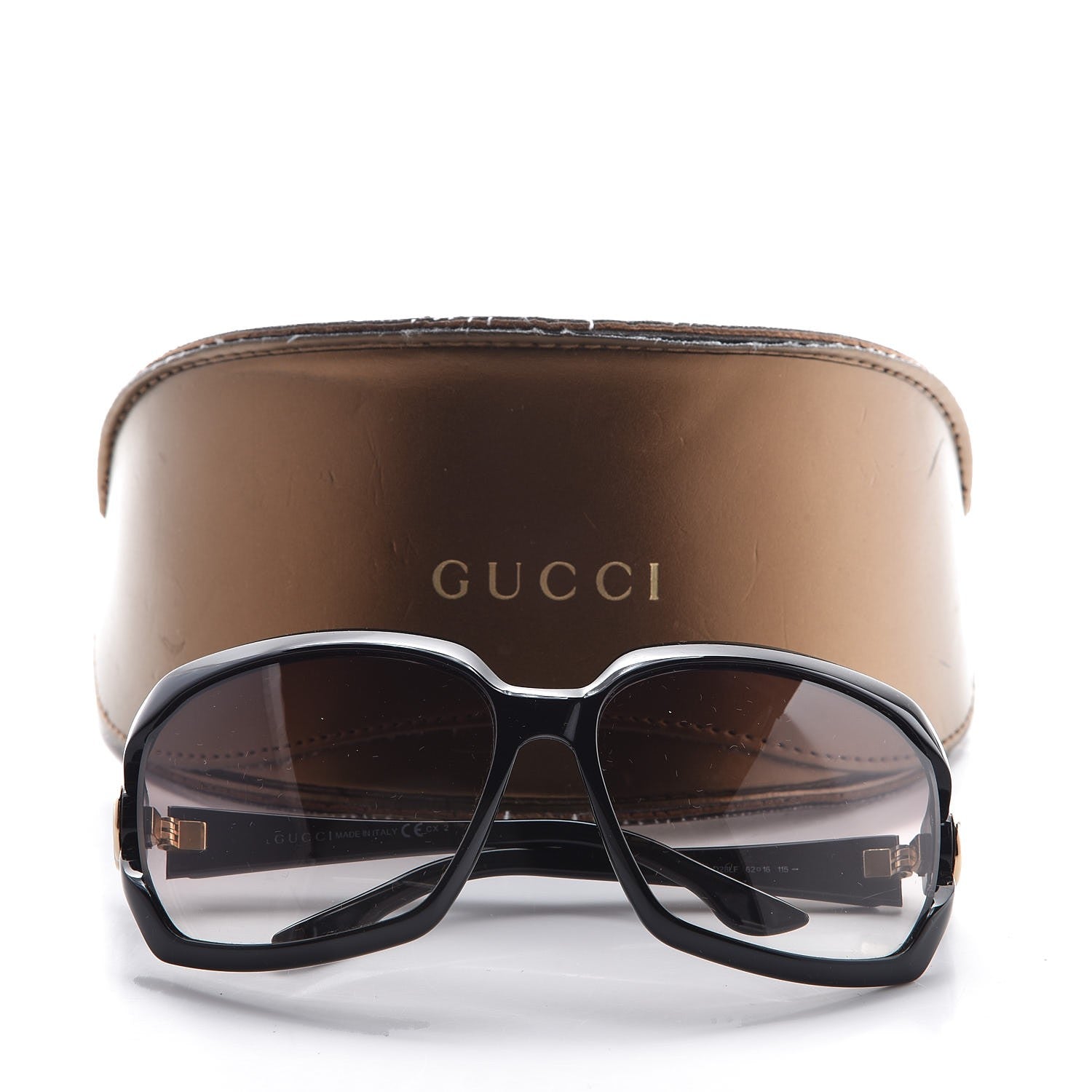 Gucci GG Web Sunglasses 3110/S Black 7 of 7