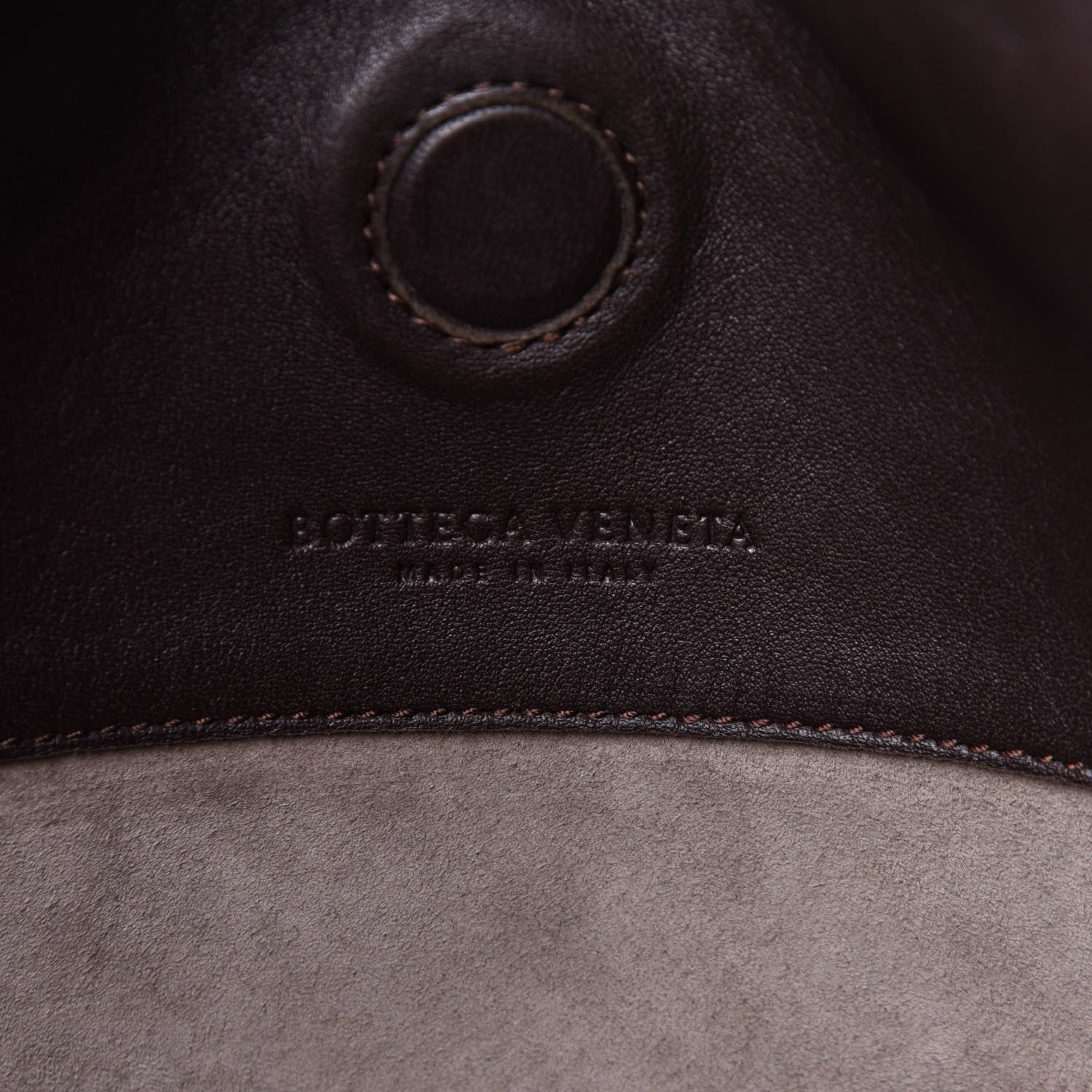 Bottega Veneta Nappa Intrecciato Large Campana Ebano 6 of 13
