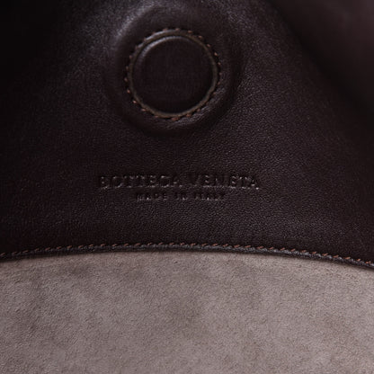 Bottega Veneta Nappa Intrecciato Large Campana Ebano 6 of 13