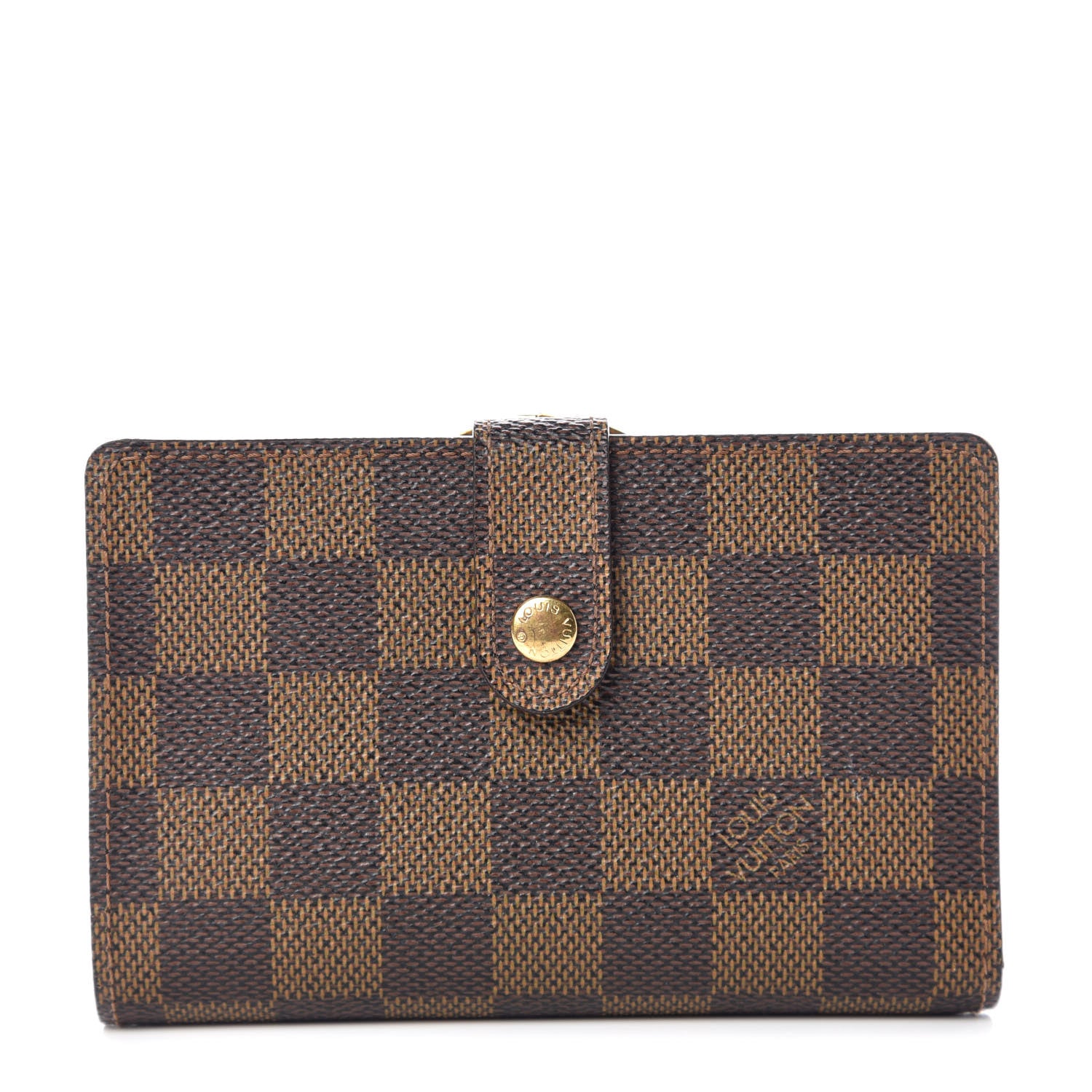 Louis Vuitton Damier Ebene French Purse Wallet 1 of 12