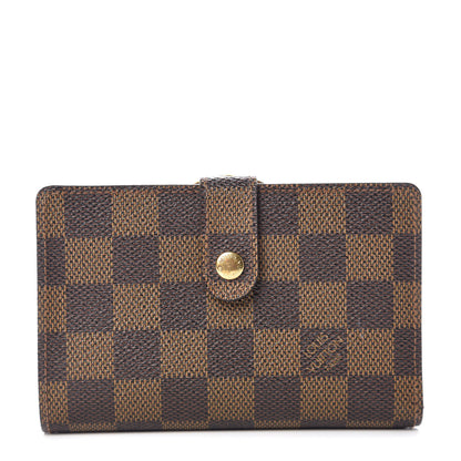 Louis Vuitton Damier Ebene French Purse Wallet 1 of 12