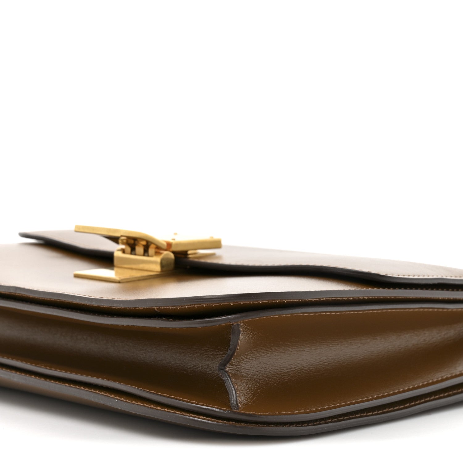 Celine Box Calfskin Medium Classic Box Flap Bag Camel 9 of 13
