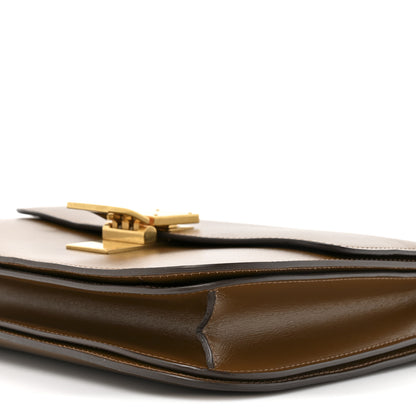 Celine Box Calfskin Medium Classic Box Flap Bag Camel 9 of 13
