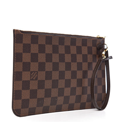 Louis Vuitton Damier Ebene Neverfull MM GM Pochette 2 of 6