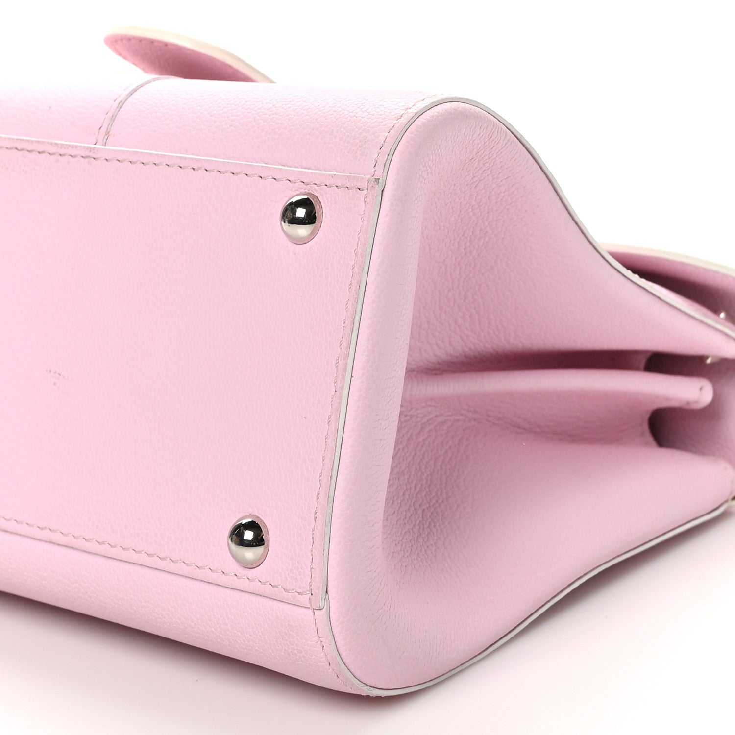 Delvaux Grained Calfskin Mini Brillant Satchel Nakuru 10 of 12