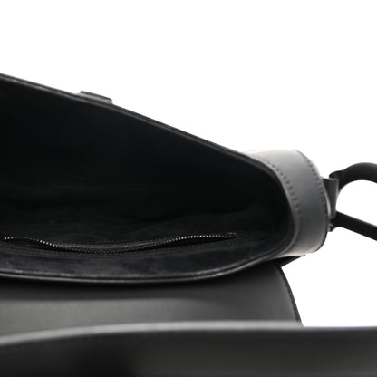 Christian Dior Ultra Matte Calfskin Saddle Bag Black 5 of 13