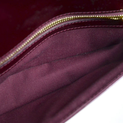Louis Vuitton Patent Sobe Clutch Rouge Fauviste 7 of 8