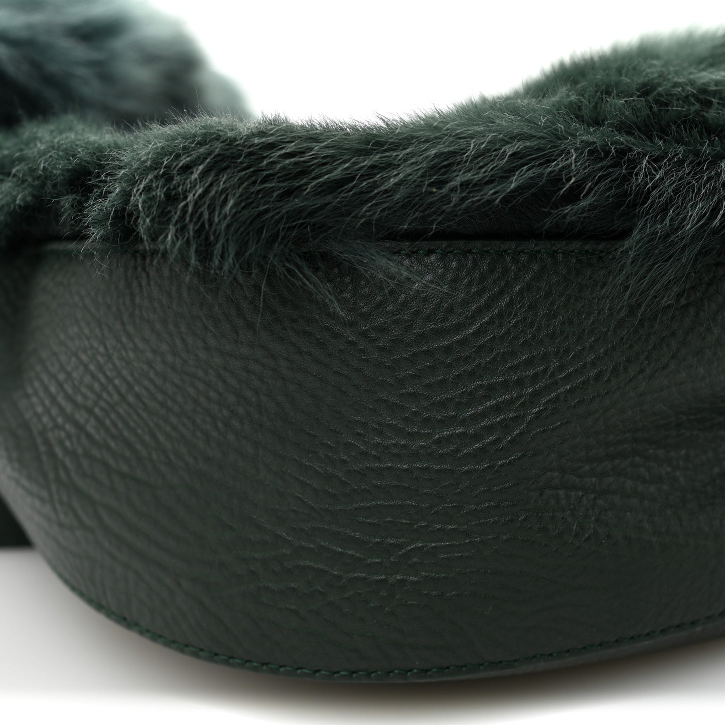 Shearling Small Knight Crossbody Bag Vine