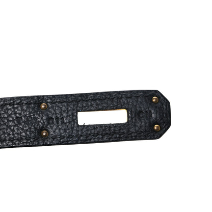 Hermes Taurillon Clemence Kelly Retourne 28 Black 7 of 10