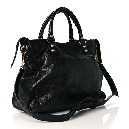 Balenciaga Agneau Giant 12 Gold Hardware Velo Black 2 of 9