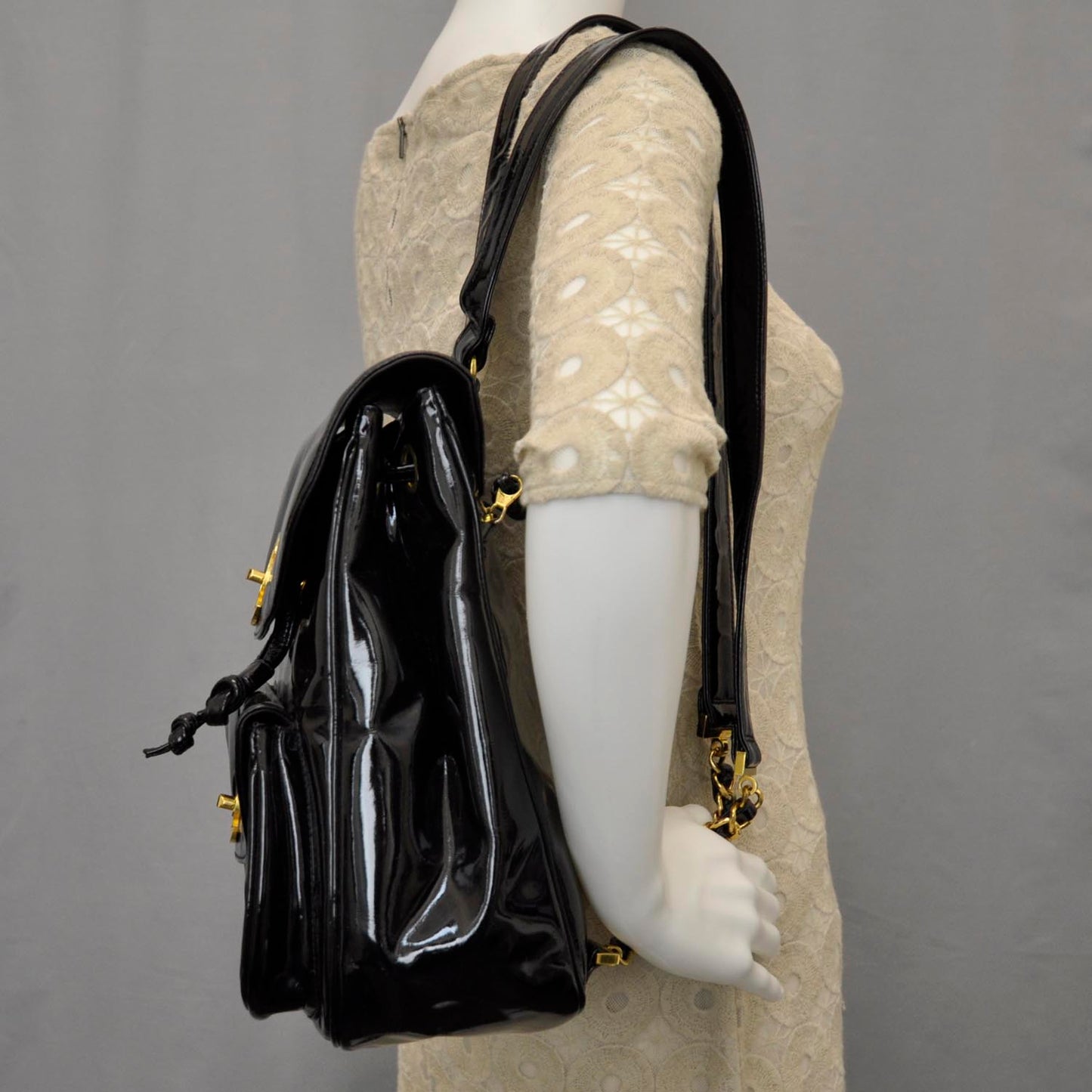 Patent Backpack Black