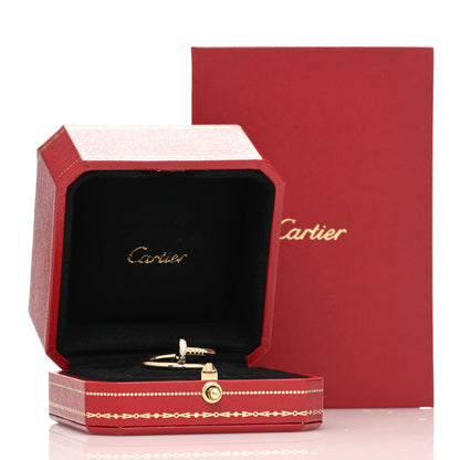 Cartier 18K Yellow Gold Diamond Juste Un Clou Ring 56 7.5 5 of 5