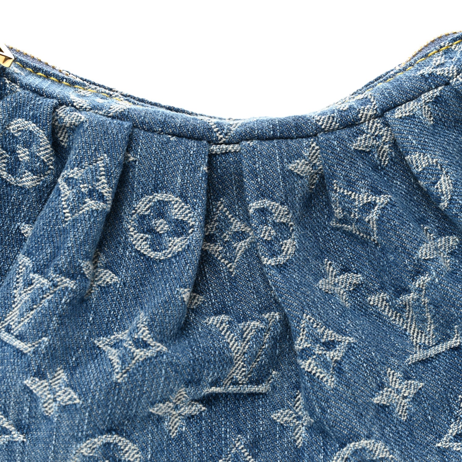 Louis Vuitton Monogram Denim Pochette Valley Blue 1879522
