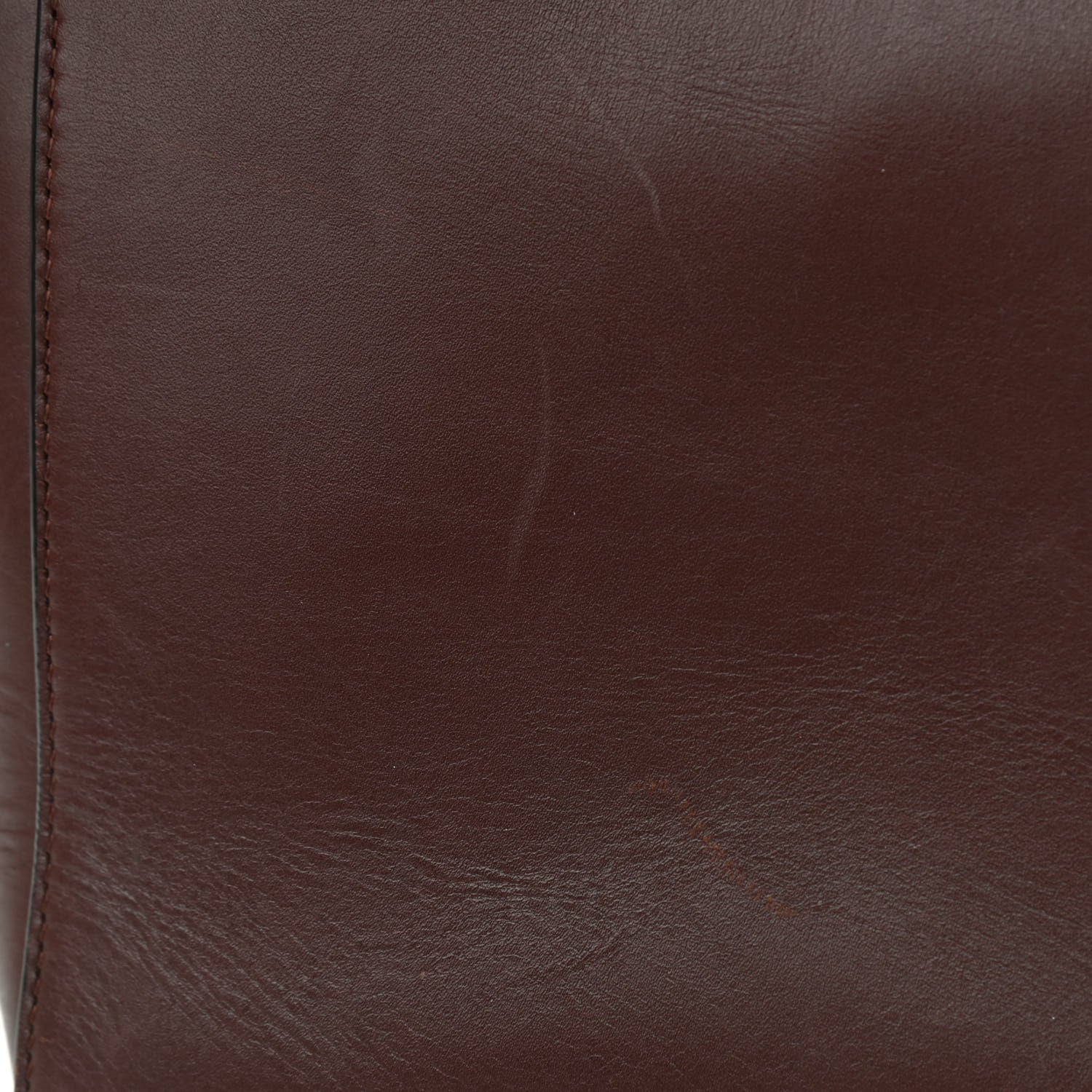 Celine Supersoft Calfskin Sangle Bucket Bag Burgundy 13 of 16