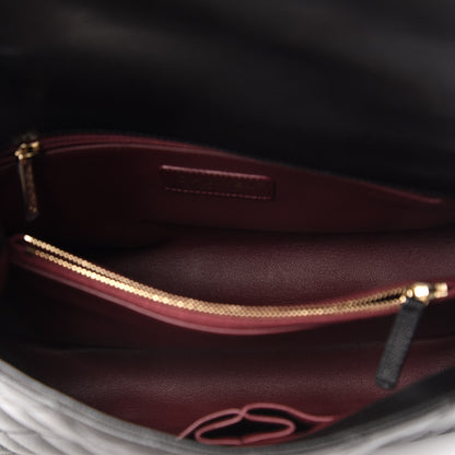 Chanel Caviar Quilted Small Coco Handle Flap Black 5 of 11