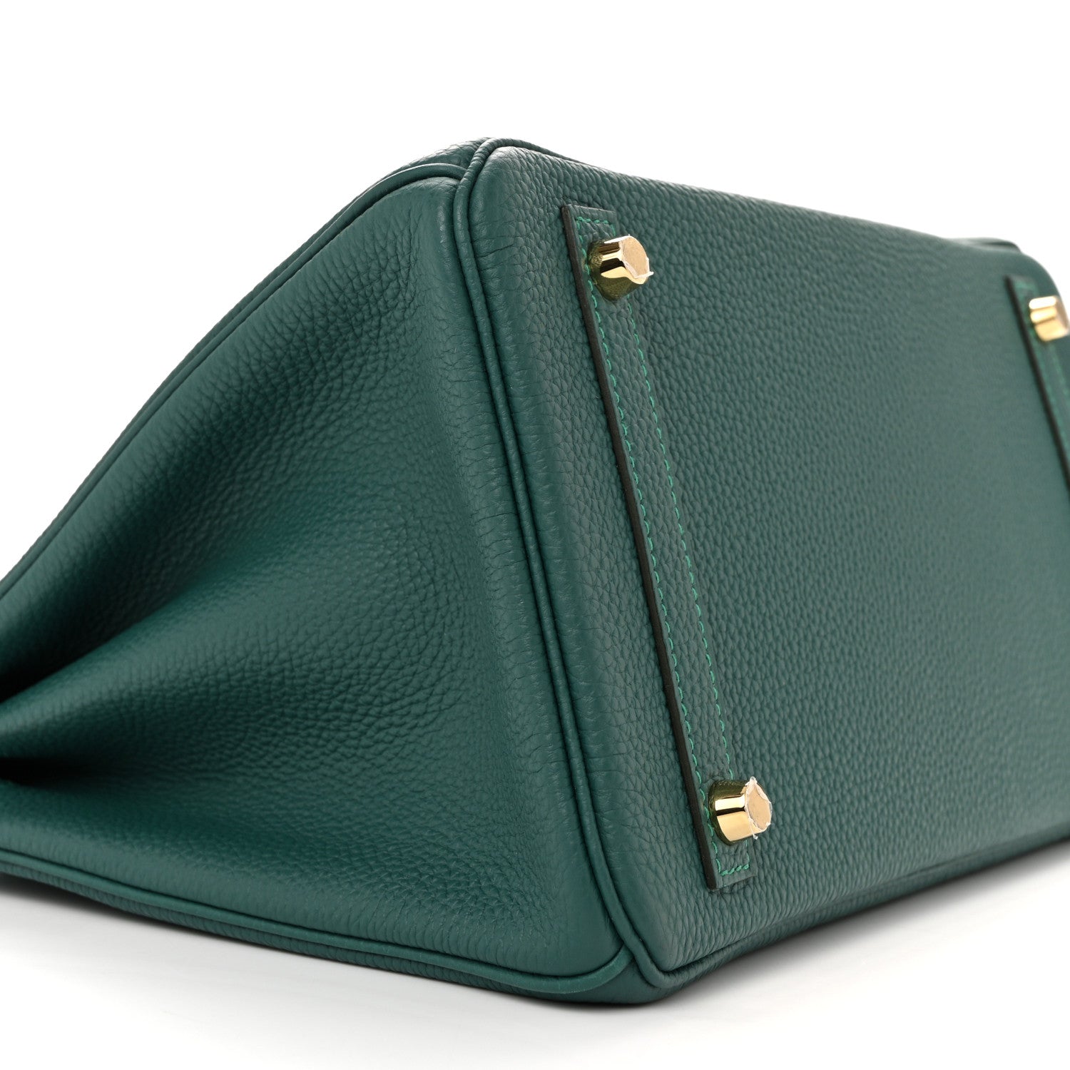 Hermes Togo Birkin 30 Malachite 17 of 23