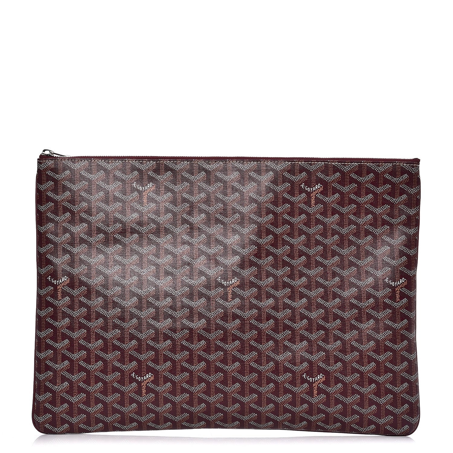 Goyard Goyardine Senat Pochette GM Burgundy 1 of 6