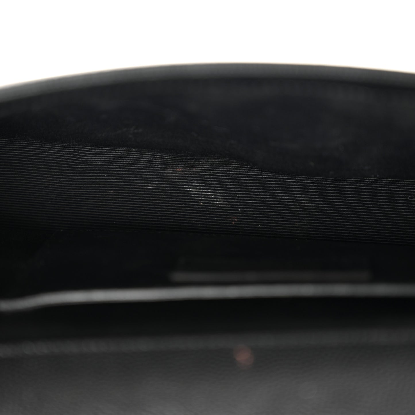 Grain De Poudre Monogram Cassandre Clutch Black