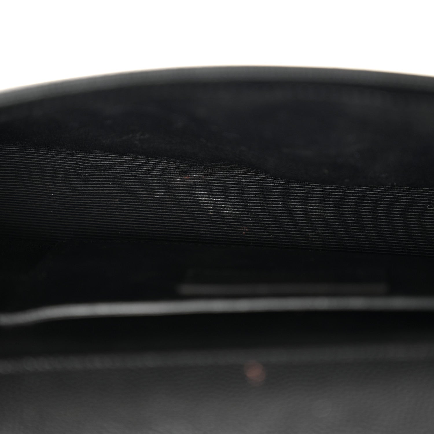 Saint Laurent Grain De Poudre Monogram Cassandre Clutch Black 10 of 12