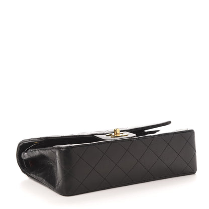 Chanel Lambskin Quilted Small Double Flap Black 4 of 12