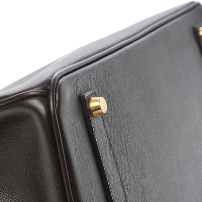 Hermes Courchevel Birkin 35 Chocolate 32 of 33