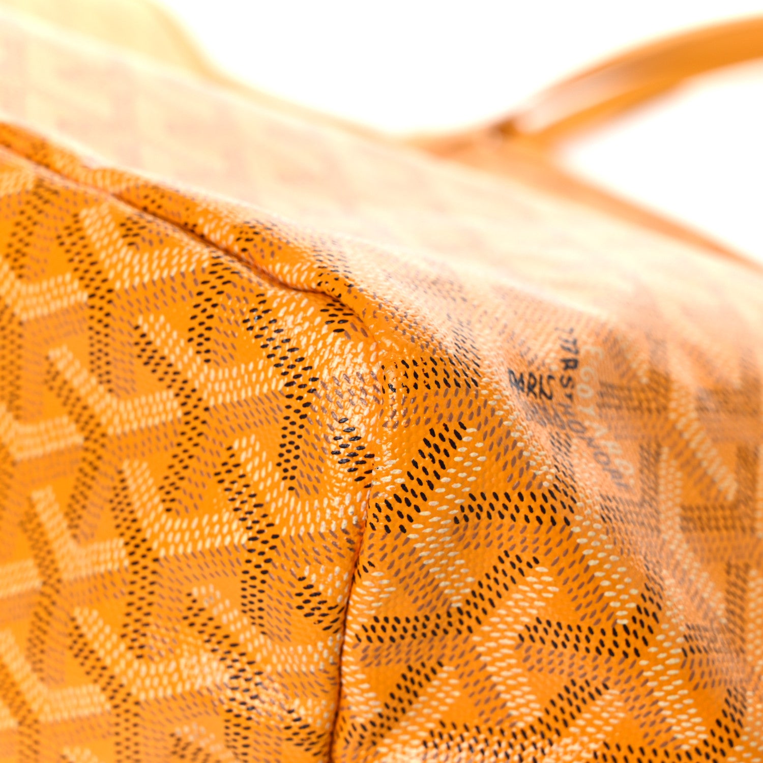 Goyard Goyardine Saint Louis PM Yellow 8 of 18