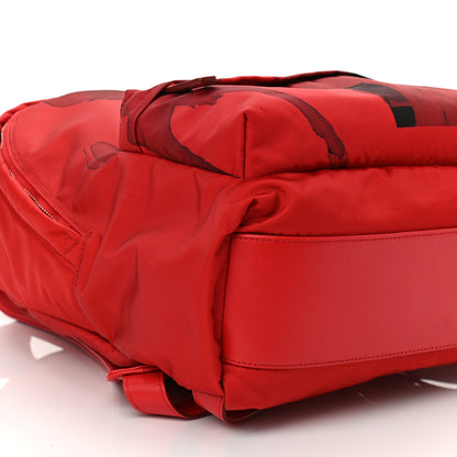 Givenchy Nylon Bambi Print Small Backpack Red 9 of 10