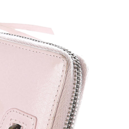 Balenciaga Agneau Classic Hardware Continental Zip Around Wallet Rose Poudre 12 of 15