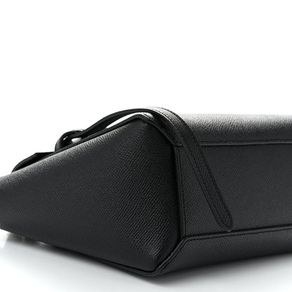 Celine Grained Calfskin Nano Belt Bag Black 8 of 10