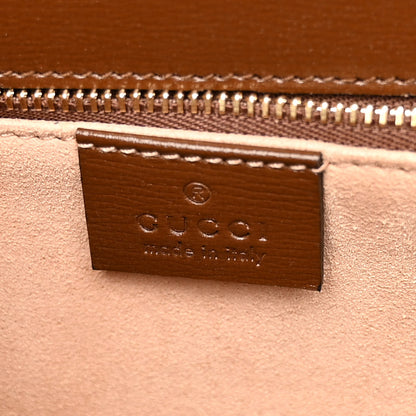 Gucci GG Supreme Monogram Horsebit 1955 Shoulder Bag Beige Brown Sugar 6 of 9