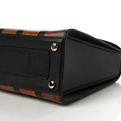 Salvatore Ferragamo Calfskin Snakeskin Medium Boxyz Multicolor 7 of 8