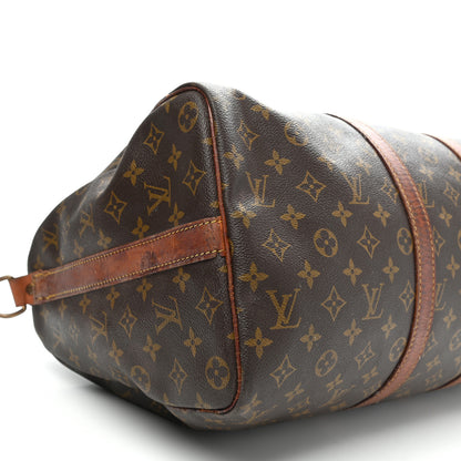 Louis Vuitton Monogram Keepall Bandouliere 50 9 of 18