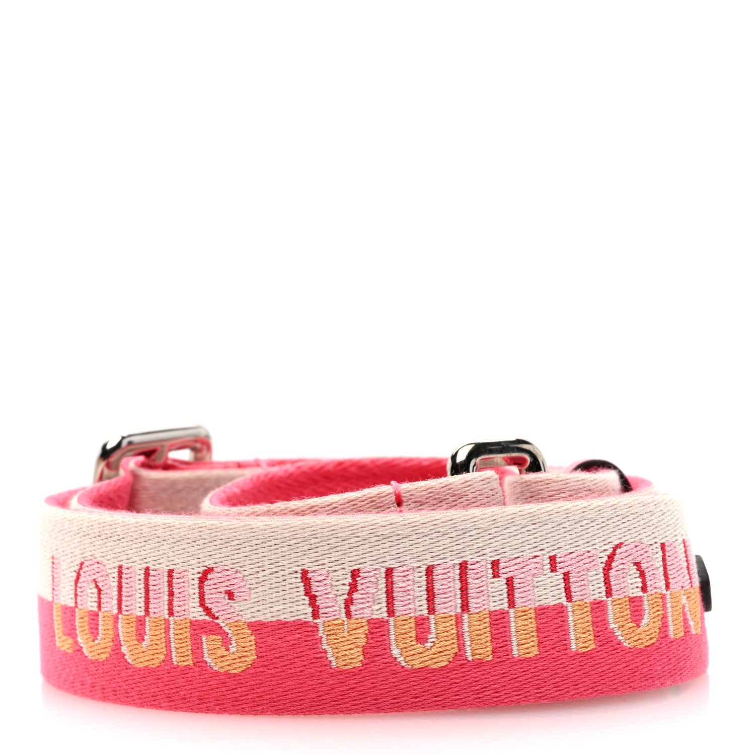 Louis Vuitton Jacquard Easy Pouch Adjustable Shoulder Strap Dragon Fruit 2 of 4