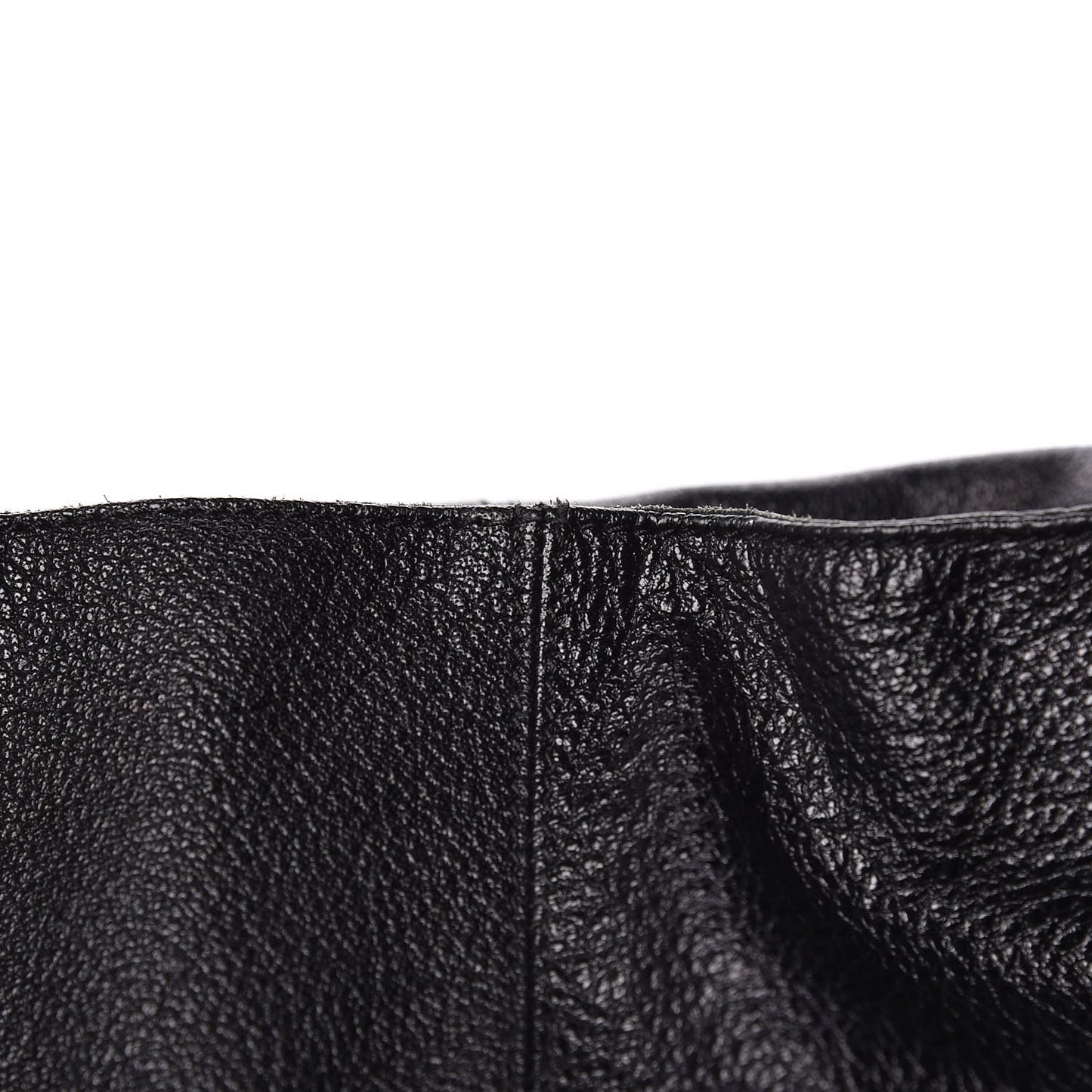 Calfskin Hobo Black