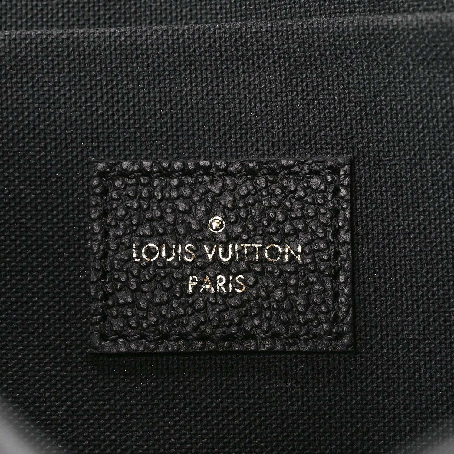 Louis Vuitton Empreinte Pochette Felicie Chain Wallet Black 9 of 13