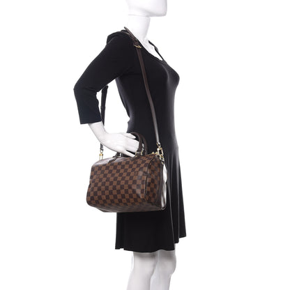 Louis Vuitton Damier Ebene Speedy Bandouliere 25 2 of 11