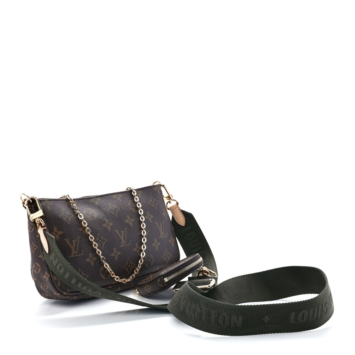 Monogram Multi Pochette Accessories Kaki