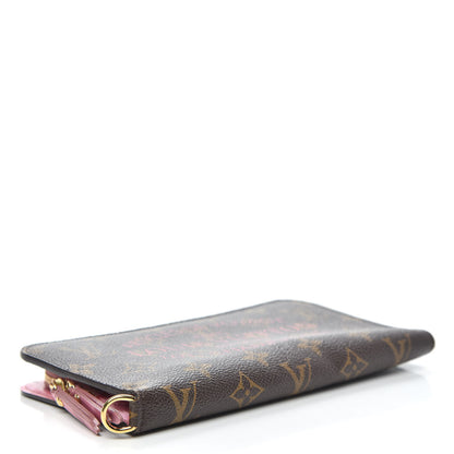 Louis Vuitton Monogram Articles de Voyage Ikat Insolite Wallet Rose Velours 4 of 7
