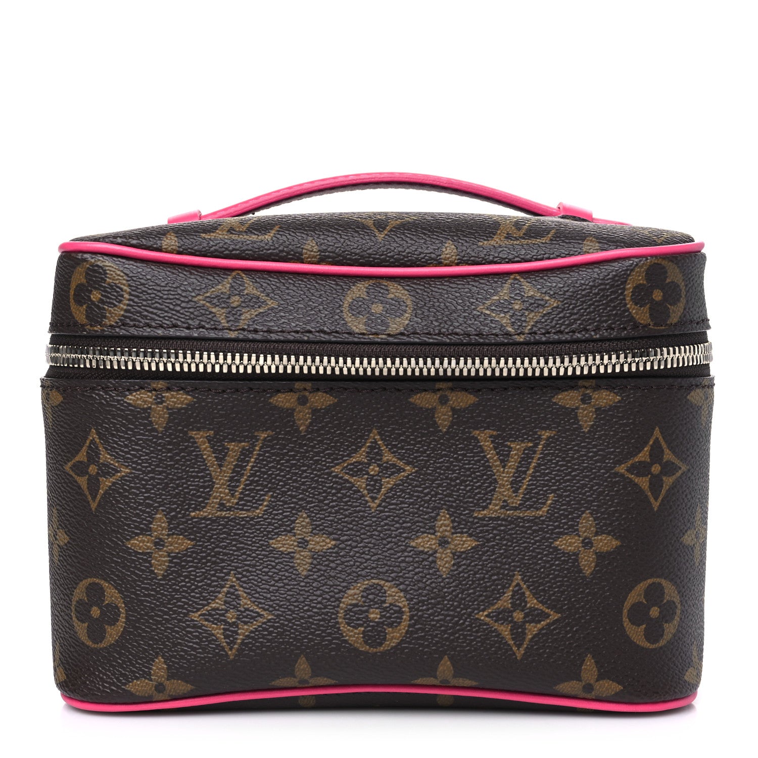 Louis Vuitton Monogram Macassar Nice Mini Pondichery Pink 1 of 8