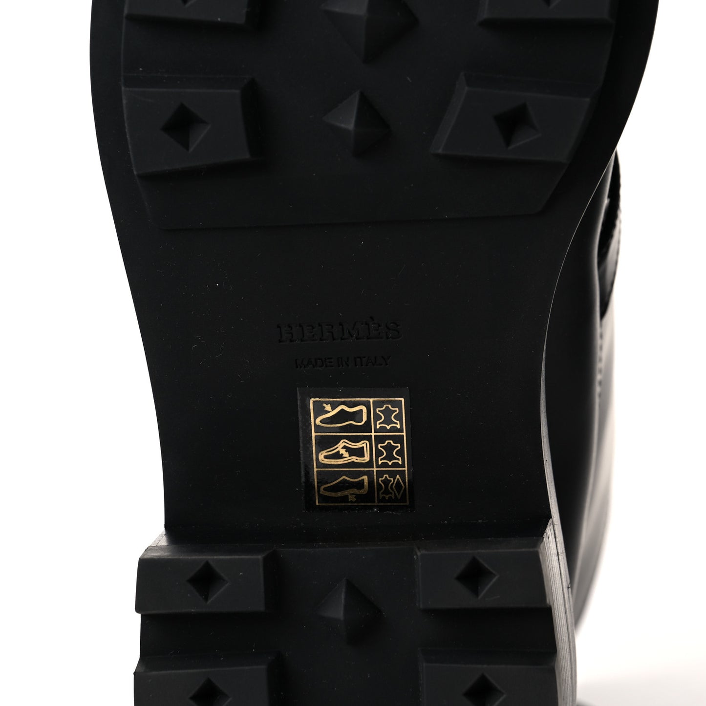Glossed Calfskin Funk Ankle Boots 37 Black