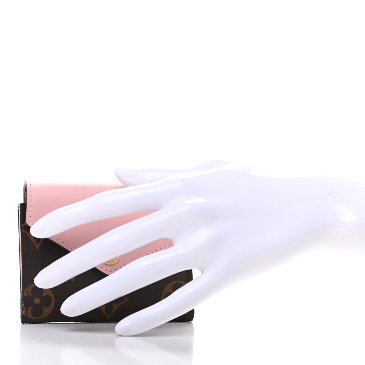 Monogram Zoe Wallet Rose Ballerine