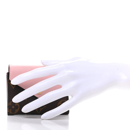 Louis Vuitton Monogram Zoe Wallet Rose Ballerine 2 of 7