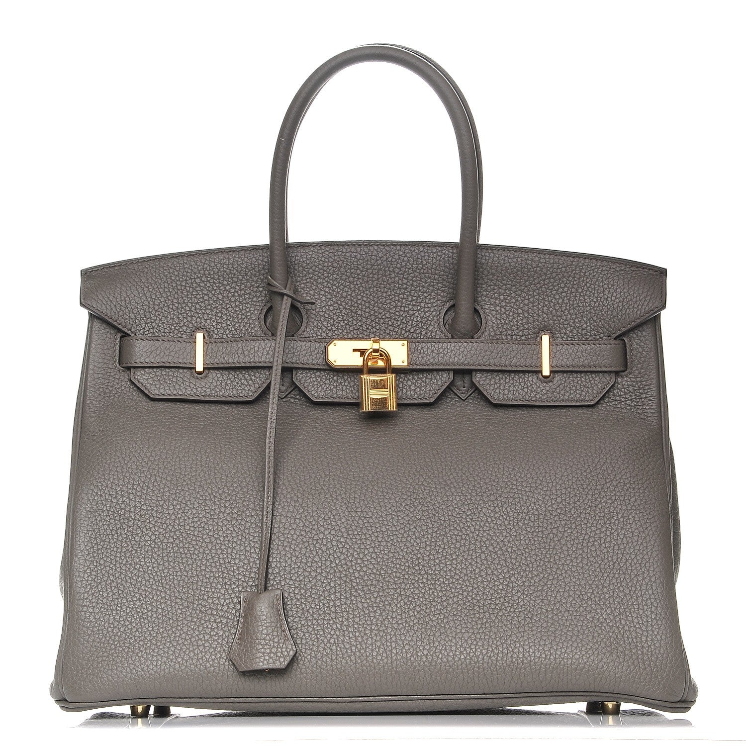 Hermes Togo Birkin 35 Etain 1 of 28