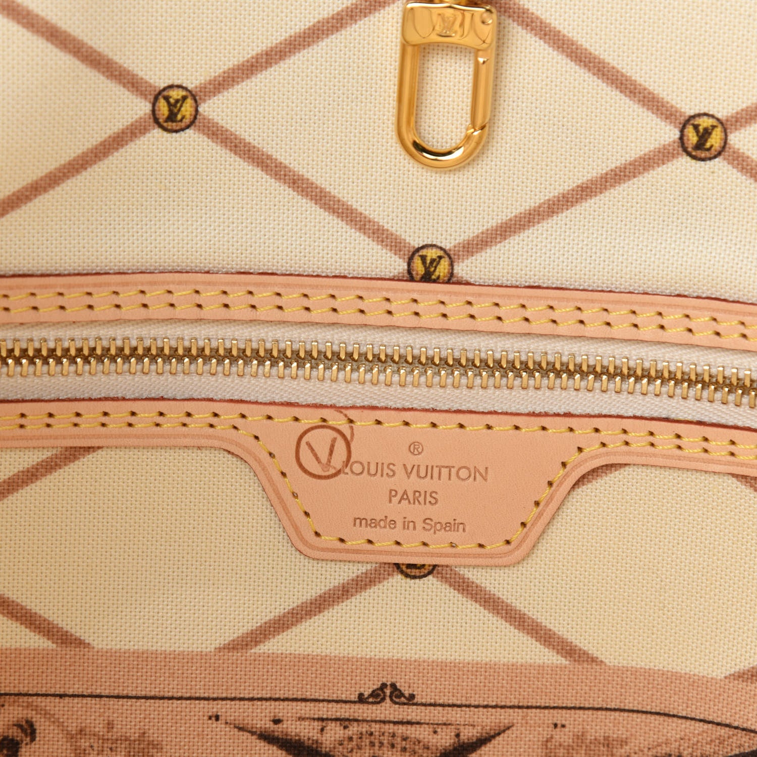 Louis Vuitton Damier Azur Summer Trunks Miami Neo Neverfull MM 10 of 13