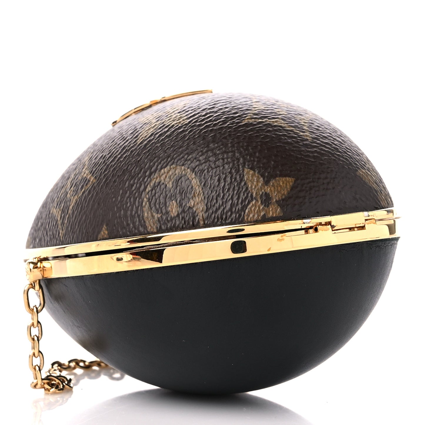 Monogram Egg Case Black