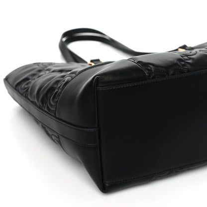 Gucci Calfskin GG Matelasse Medium Ophidia Shopping Tote Black 8 of 9