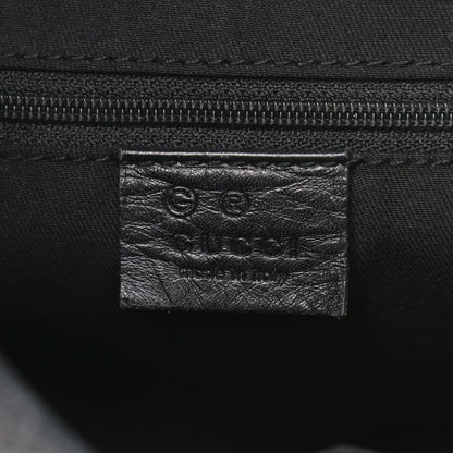 Gucci Nylon Monogram Hobo Black 6 of 9