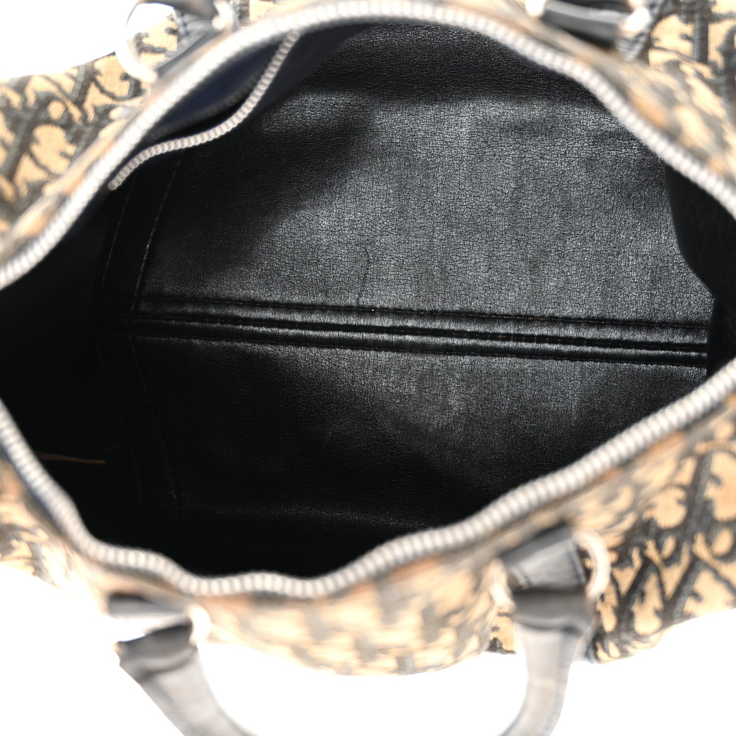 Christian Dior Monogram Boston Navy Blue 5 of 17
