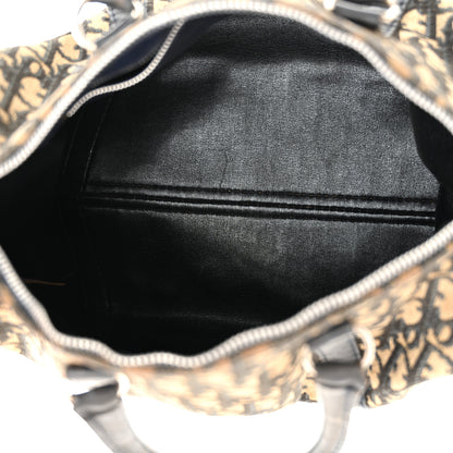 Christian Dior Monogram Boston Navy Blue 5 of 17